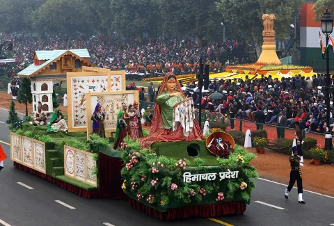 Republic Day Parade 2017 A STAND